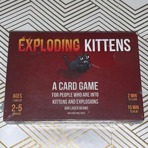 AdMagic Exploding Kittens Original Edition Family Card Game‎ New and Sealed